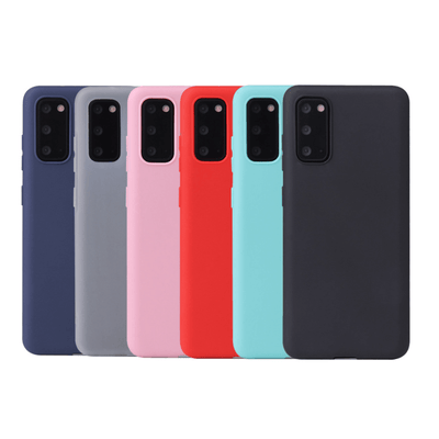 Silicone case compatible with Galaxy - All-weather, scratch-resistant, and smooth